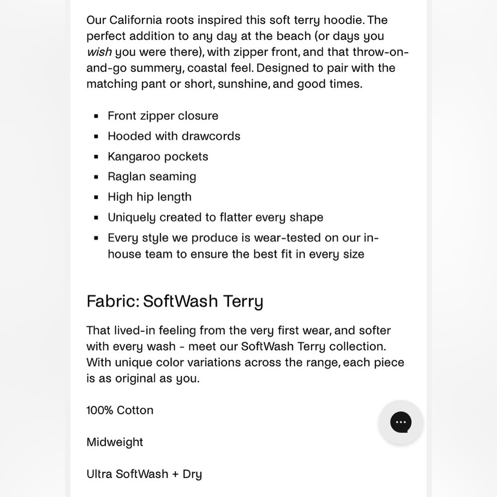 NWT Beyond Yoga Cali Full Zip Hoodie Jacket Size small - Picture 3 of 8